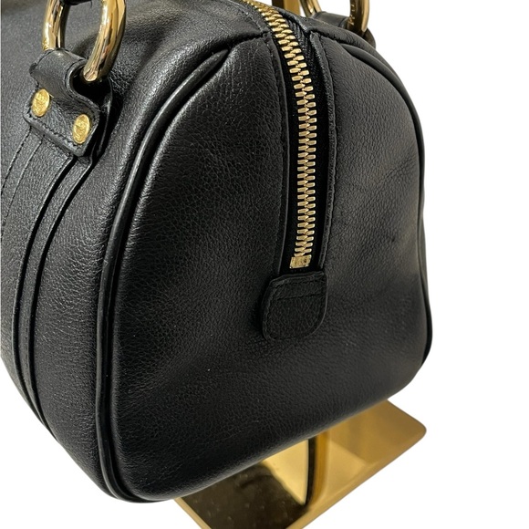 MCM Black Leather Boston Bag - Picture 9 of 15